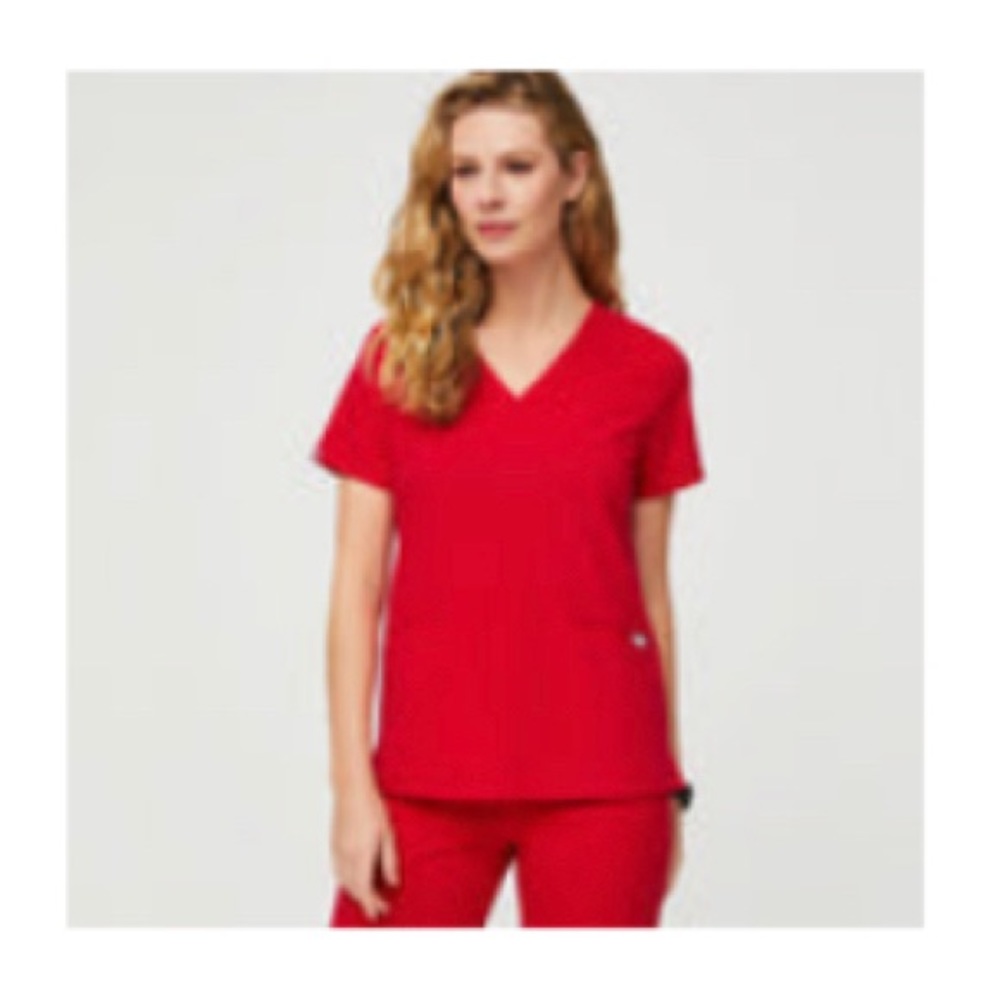 Figs Casma Scrub Top